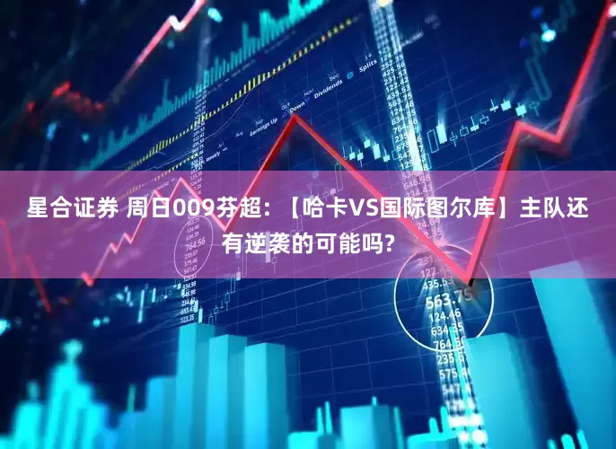 星合证券 周日009芬超: 【哈卡VS国际图尔库】主队还有逆袭的可能吗?